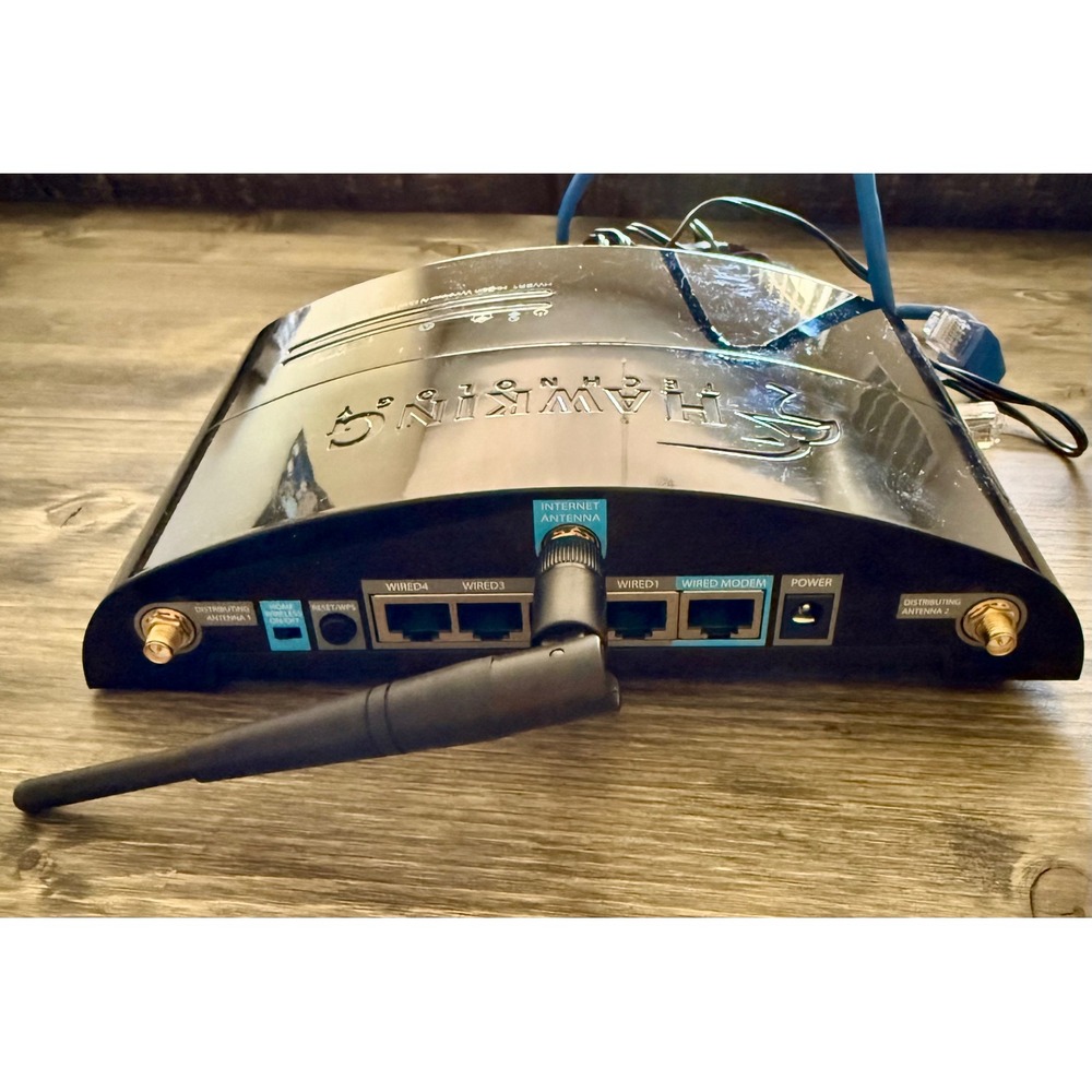 Hawking HW2R1 Hi-Gain Wireless-N Dual Radio Smart Repeater Black Good Condition - Picture 3 of 4